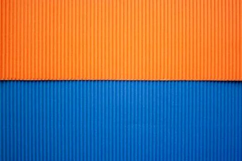 Corrugated paper Stock Photos