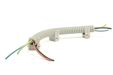 Corrugated pipe Stock Photos