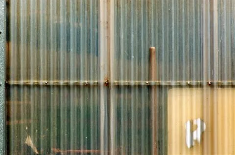 Corrugated plastic 写真素材