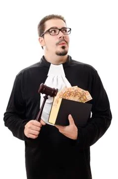 Corrupt judge Stock Photos