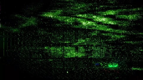 Corrupt TV Screen Texture Stock Footage 277213753
