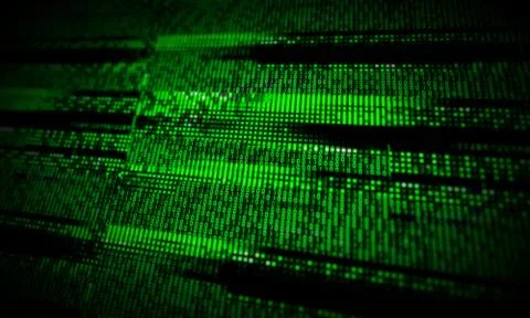 Corrupted computer data loss abstract background Stock Illustration