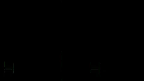 Corrupted HUD Overlay Loop 4 Stock Footage 322096162