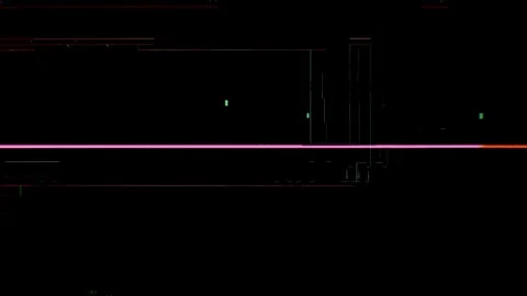 Corrupted HUD Overlay Loop 5 Stock Footage 322096193