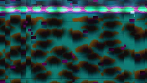 Corrupted Signal Digital Background Horizontal Video stock 331075008