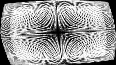 Corrupted signal glitch Horizontal 5s distortion overlay 4K Stock Footage 330072571