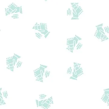 Corruption law dictionary glyph seamless pattern Stock Illustration