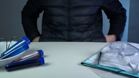 Corruption in Medicine Video stock 126051697