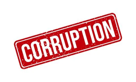 Corruption Rubber Stamp. Corruption Rubber Grunge Stamp Seal Vector Illustr.. Stock Illustration