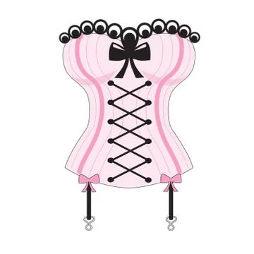 The Corset Stock Illustration