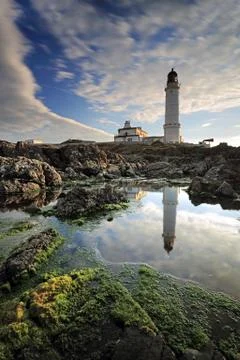 Corsewall lighthouse Stock Photos