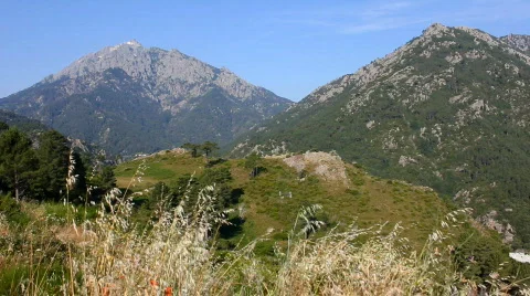 Corsica landscape Stock Footage 842968