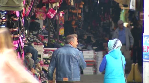 Corum Street in Turkey Stock Footage 46988012