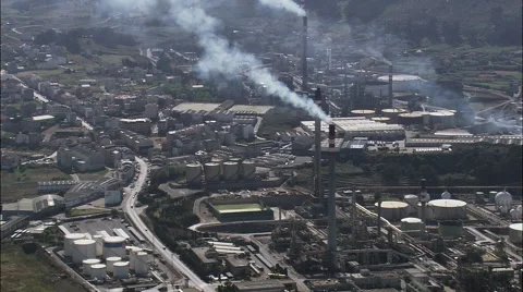 Coruna And Industry Stock Footage 65382650