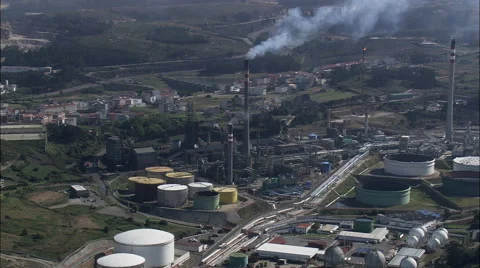 Coruna And Industry Stock Footage 65382656