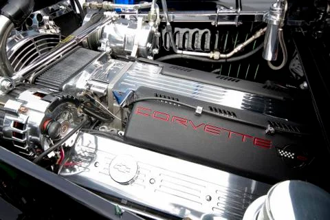 Corvette Engine block Foto stock