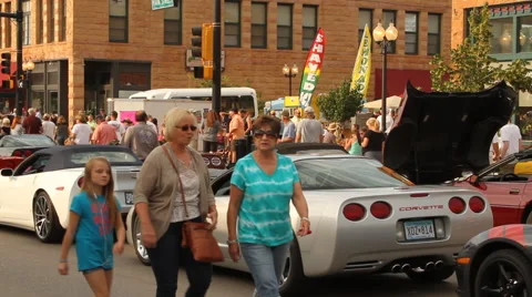 Corvette Rally Stock Footage 40301004