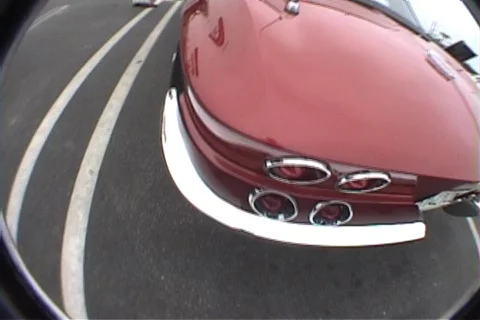 Corvette in red Stock Footage 367022