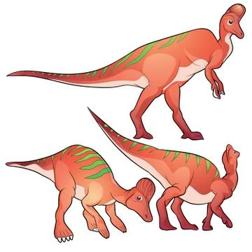 Corythosaurus Stock Illustration