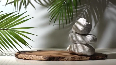 Cosmetic background for product presentation. 库存影片 237602397