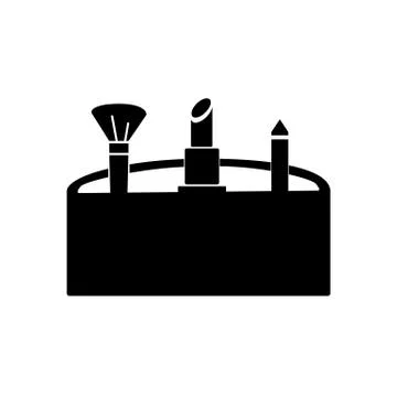 Cosmetic bag icon element of make up icon for mobile concept and web apps. Th Stock Illustration