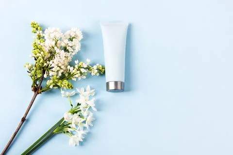 Cosmetic bottle container Stock Photos