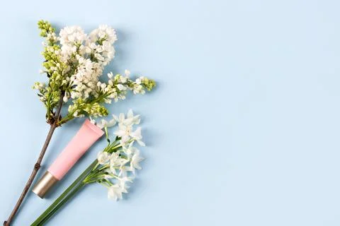 Cosmetic bottle container Stock Photos