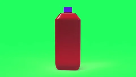 Cosmetic Bottle Stock Footage 347959329