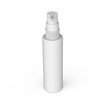Cosmetic bottle model 스톡 일러스트
