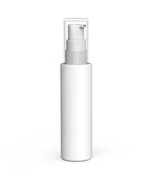 Cosmetic bottle model Stock Illustration