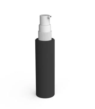 Cosmetic bottle model 스톡 일러스트