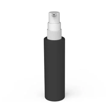 Cosmetic bottle model 스톡 일러스트
