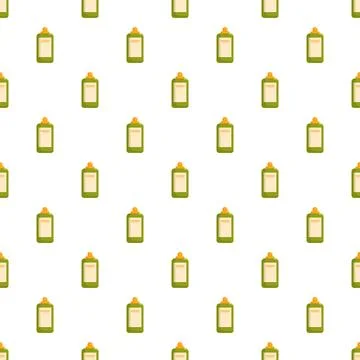 Cosmetic bottle pattern creating a beauty skincare background Ilustração Stock