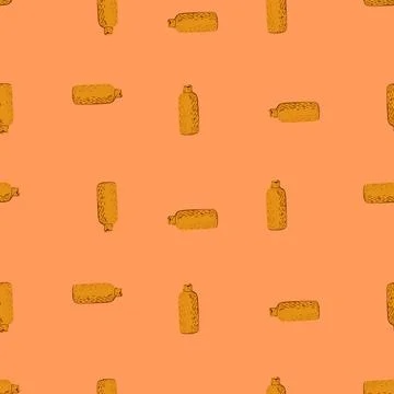 Cosmetic bottle seamless pattern. Background for spa. 스톡 일러스트