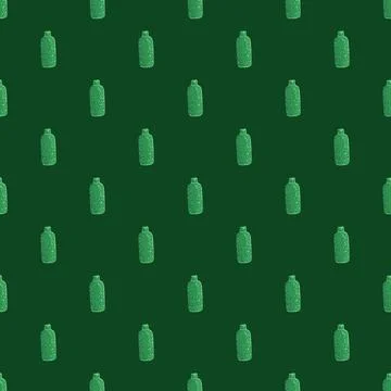 Cosmetic bottle seamless pattern. Background for spa. 스톡 일러스트