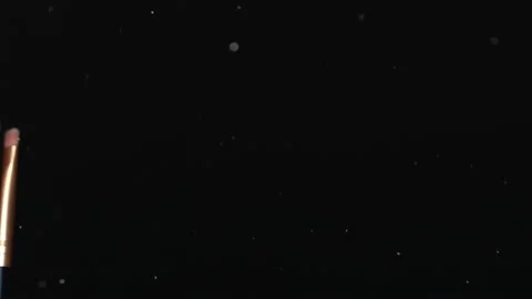 Cosmetic Brush On A Black Background Stock Footage 137325697