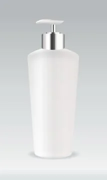 Cosmetic container bottle Stockillustratie