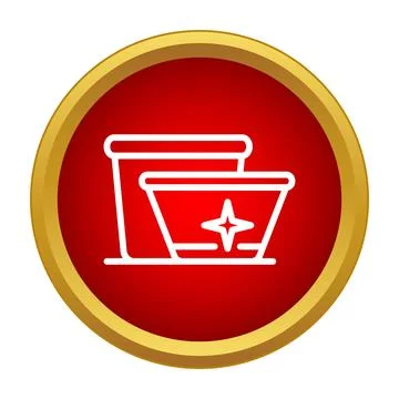 Cosmetic containers representing skin face care cleansing icon Stock Illustration