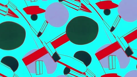 Cosmetic essentials in bold pop art scene – Rotation motion Stock Footage 308169976