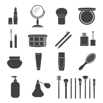 Cosmetic icon Stock Illustration