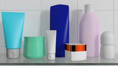 Cosmétic Ilustración de archivo