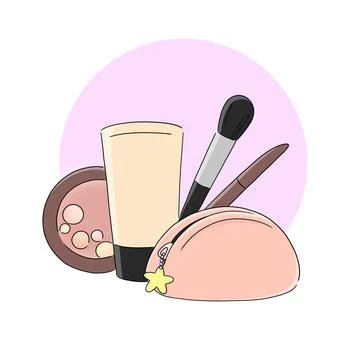Cosmetic Stock Illustration