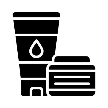 Cosmetic Item Vector Icon Design Illustration Stock Illustration