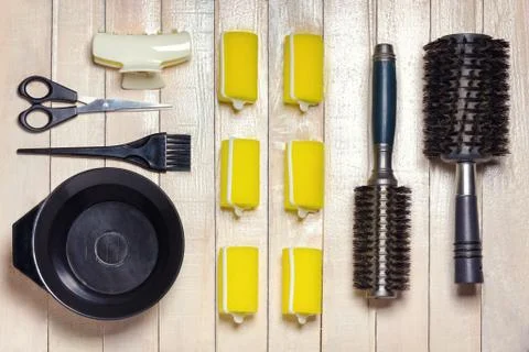 Cosmetic items. Stock Photos