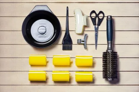 Cosmetic items. Stock Photos