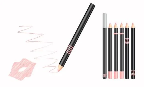 Cosmetic lip liner vector illustrator of cosmetic lip liner Copyright: xZo... Stock Photos