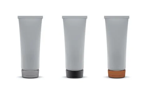 Cosmetic package collection 库存插图