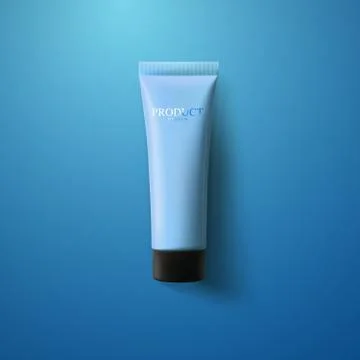 Cosmetic packaging design. Stock Illustration
