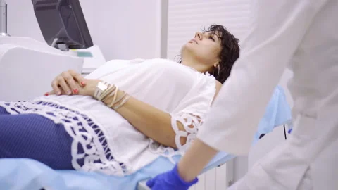 Cosmetic procedures in clinic Stock Footage 94973331
