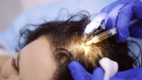Cosmetic procedures in clinic Stock Footage 94973490